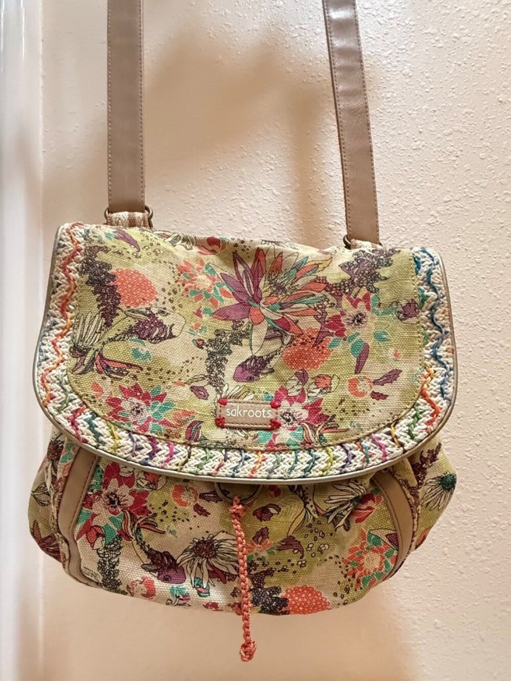 Sakroots Crossbody bag/Back Pack Bag